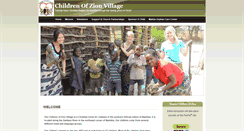 Desktop Screenshot of childrenofzionvillage.org